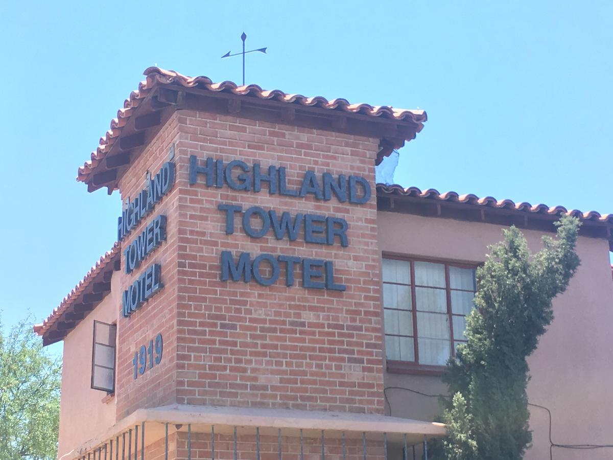Highland Tower Motel Tucson Exteriér fotografie